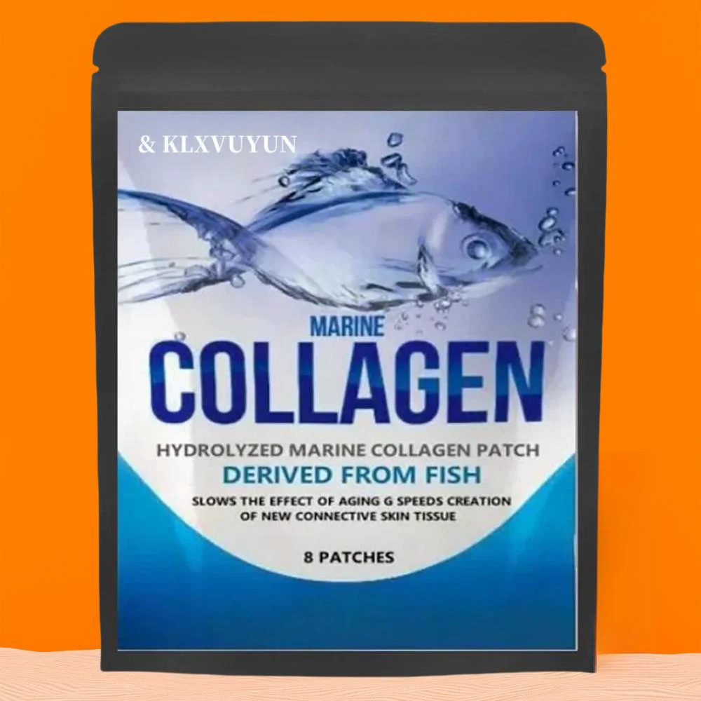 

Hydrolyzed Fish Collagen Marine Tablets Skin Anti Ageing Tissue Joints 8 Patches, Transdermal Patches Made In The Usa