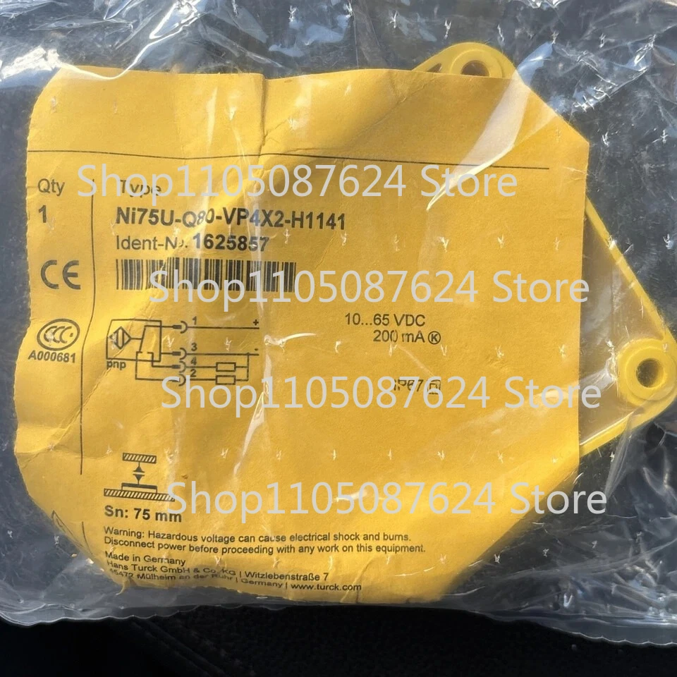 

1 шт. для TURCK NI75U-Q80-VP4X2-H1141 индуктивный датчик приближения