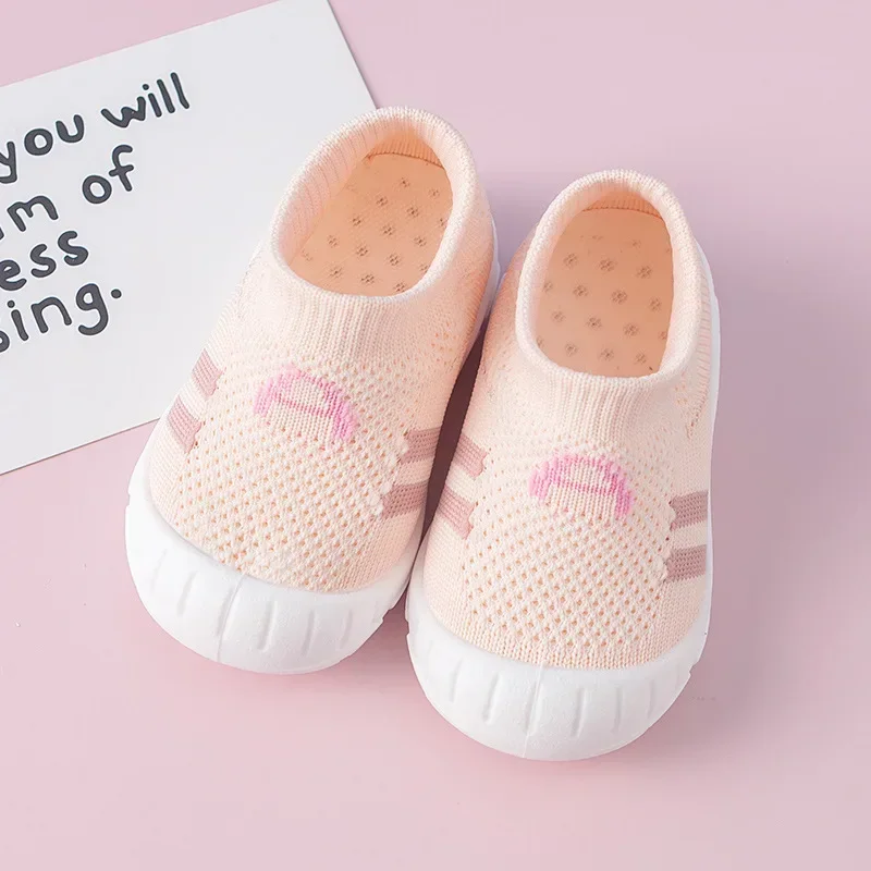 Детская обувь для дома, весна и осень, обувь для пола, нескользящая детская обувь, мягкая подошва, обувь для малышей, искусственная детская обувь-носки