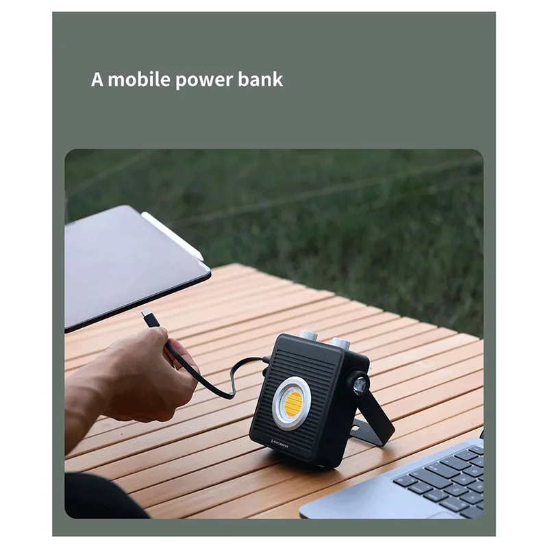 

ABDJ-Emergency 13500Mah Camping Light 1800Lm Rechargeable Lantern Portable Outdoor Lamp Power Bank Night Market Light