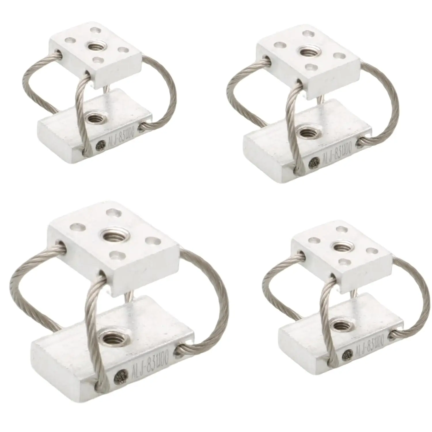 Wire Rope Isolator 304 Shock Absorbers rc Stabilizer Damper for UAV Accessories StainlSteel Shock Absorber(4Pcs)