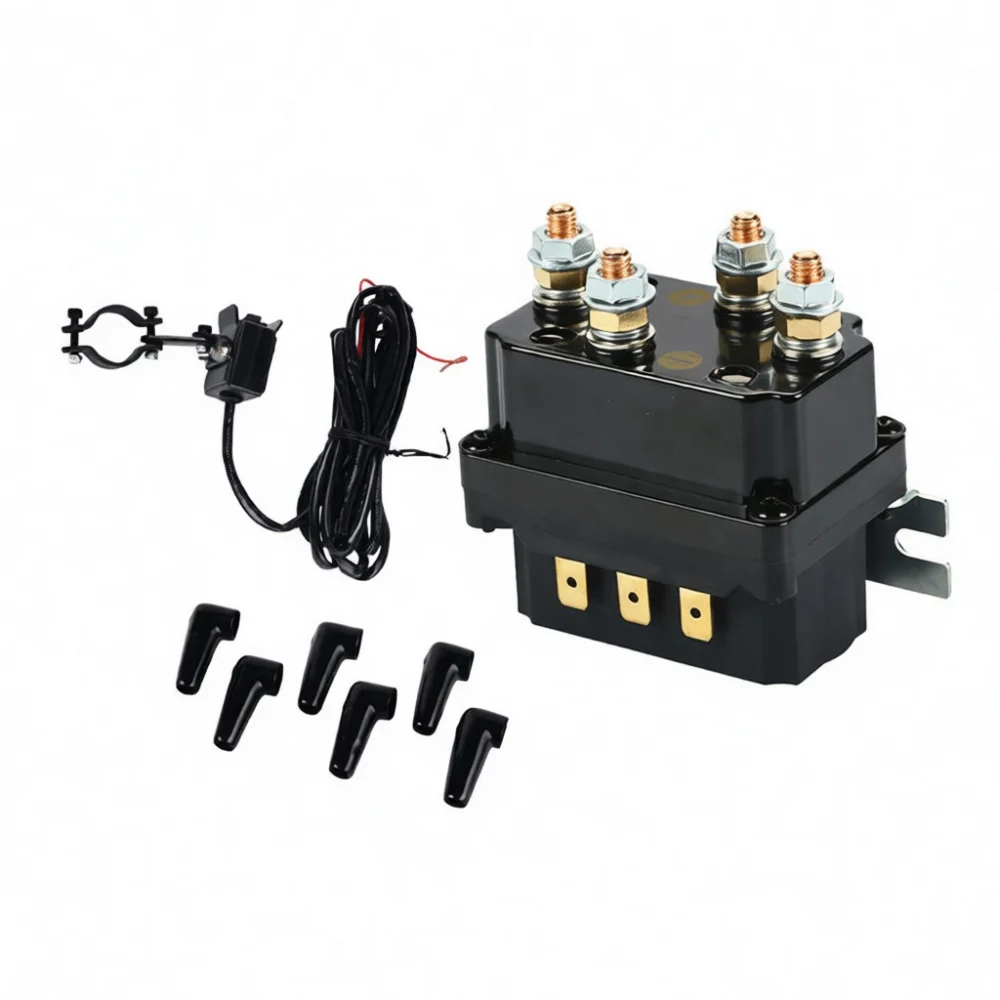 Replacement 250A Winch Relay 12V 24V Contactor For ATV UTV Off Road Vehicle Electric Power Module Durable Contact Device