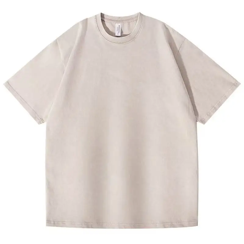 

Loose and comfortable American street brand retro washing water to make old short-sleeved men's and women's T-shirts in summer 2