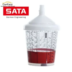 Suitable for SATA Spray Gun Paint Mixing Cup Quick Cup Spray Gun Tank 300ML/600ML/900ML/ Disposable Paint Cup