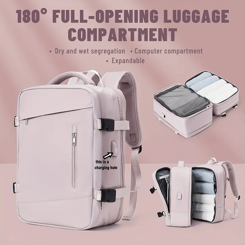 Hiking Backpack Large Capacity Men's Backpack Fashion Women's Backpack Carry-On Backpack Casual Backpack Laptop Backpack view 3