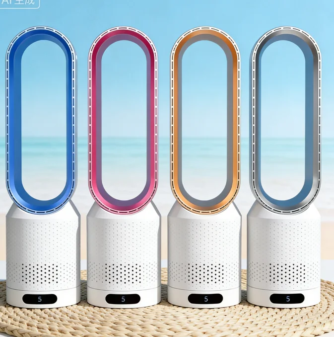 

Бесшумный напольный электрический вентилятор-башня 220В для очистки воздуха и циркуляции, безлопастной, для общежитий, на лето