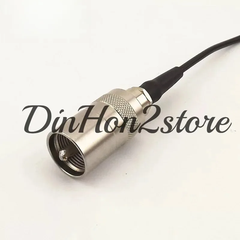 L16 UHF waterproof plug flaw detector probe wire connector water immersion probe cable stainless steel connector
