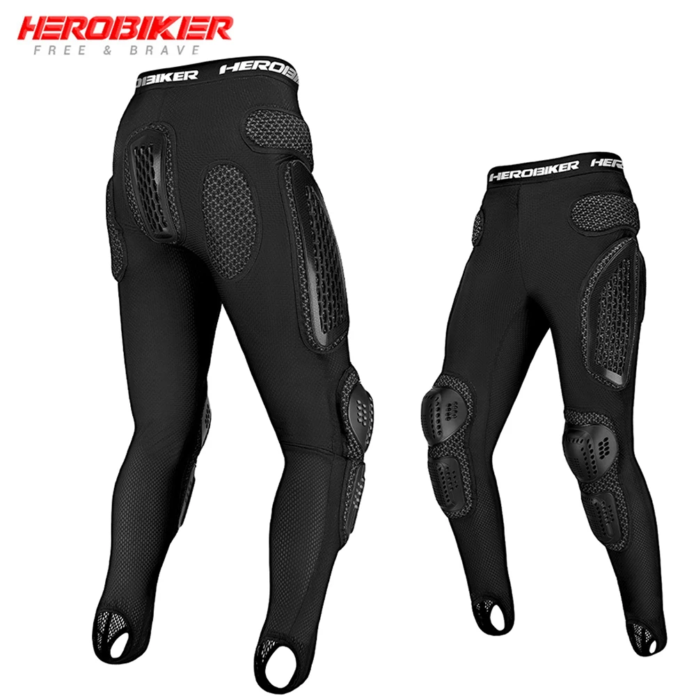 

Motorbike Armor Pants Men's Off-Road Racing Motocross Armor Pant Outdoor Riding Drop Resistant Motorbike Pants Riding Protection