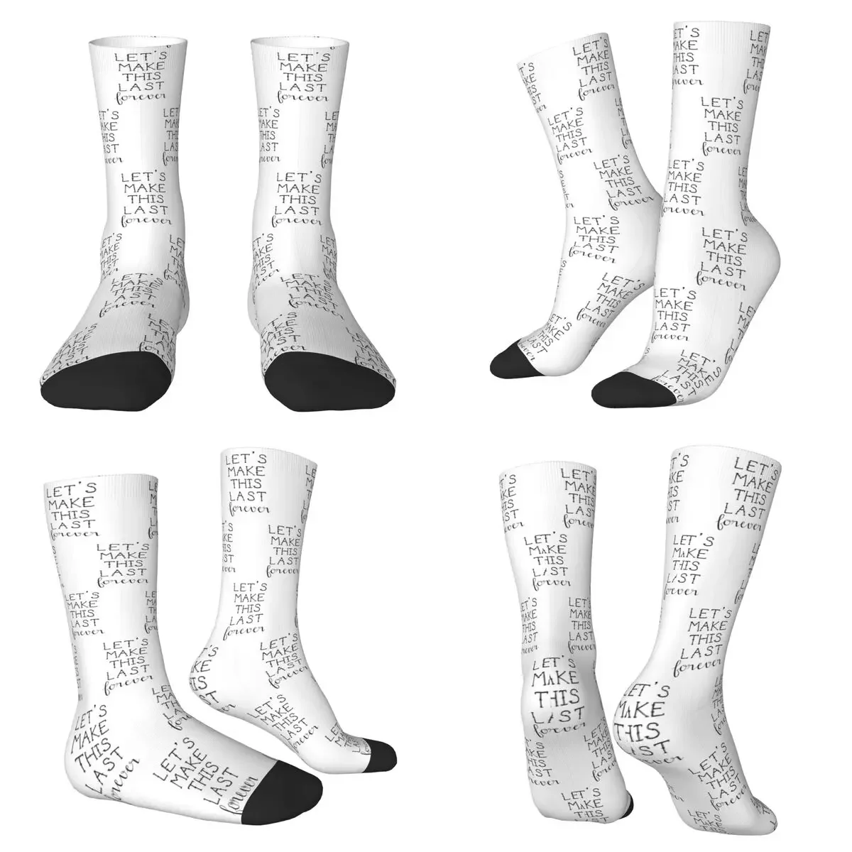 

Носки Blink-182 Quote Socks Harajuku, супермягкие носки на все сезоны для мужчин и женщин, подарки на День святого Валентина