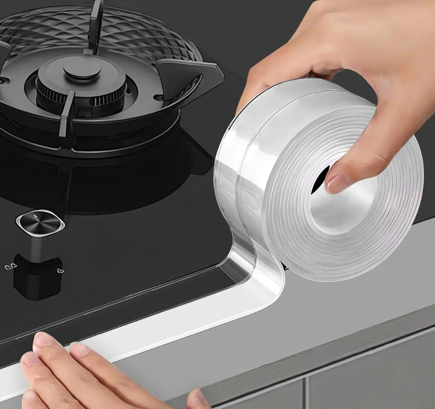 

Водонепроницаемая самоклеящаяся уплотнительная лента для герметизации краев душа, раковины, ванны, унитаза, ремонтная, из поливинилхлорида, 3.8см*3.2м