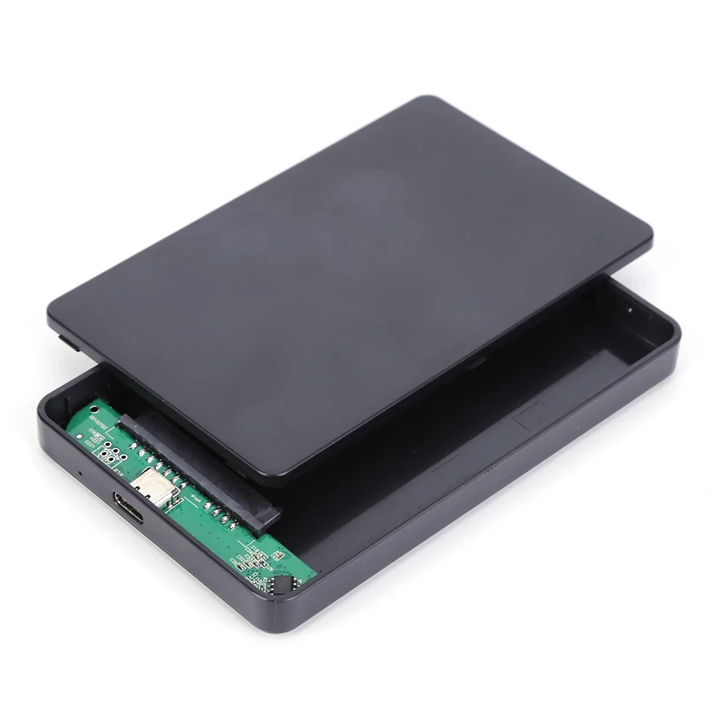 2.5 "SATA to USB3.0 HDD Enclosure ฮาร์ดไดรฟ์มือถือสําหรับ SSD ภายนอก HDD กล่อง USB3.1/USB3.0/2.0 สาย ABS
