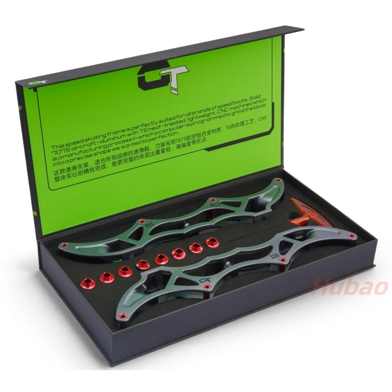 

Professional Competitions Roller Skate Rack 3*100mm 4*100/4*110mm Speed Skates 3 / 4 Wheels Aluminum Skate Base Frame Bracket