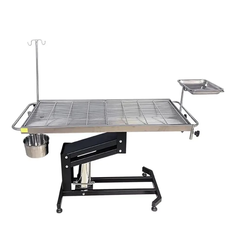 Veterinary Equipment Mobile Animal Lift Veterinary Operating Tableelectricity Operation Table Vet Surgical Operation
