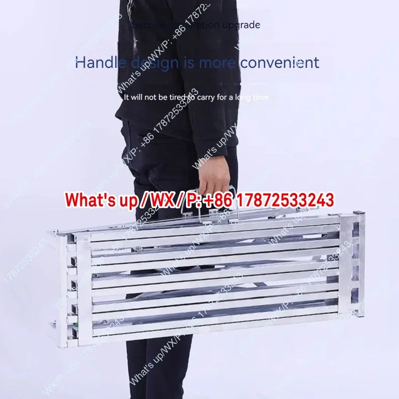 Telescopic horse stool folding lifting thickened scaffolding decoration indoor multifunctional scaffolding engineering ladder