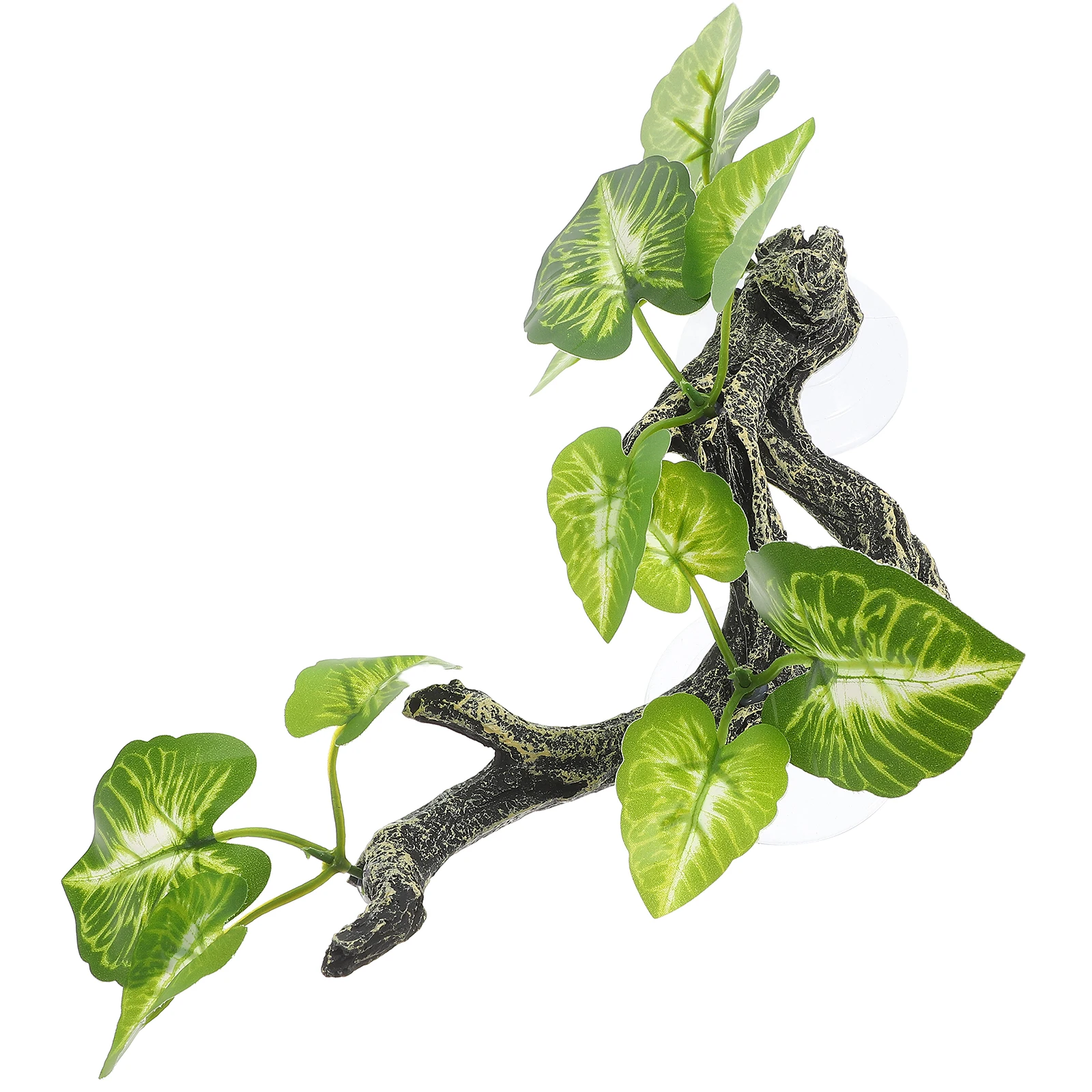 Piante decorative in rattan simulato artificiale Ornamento delicato per terrario in resina