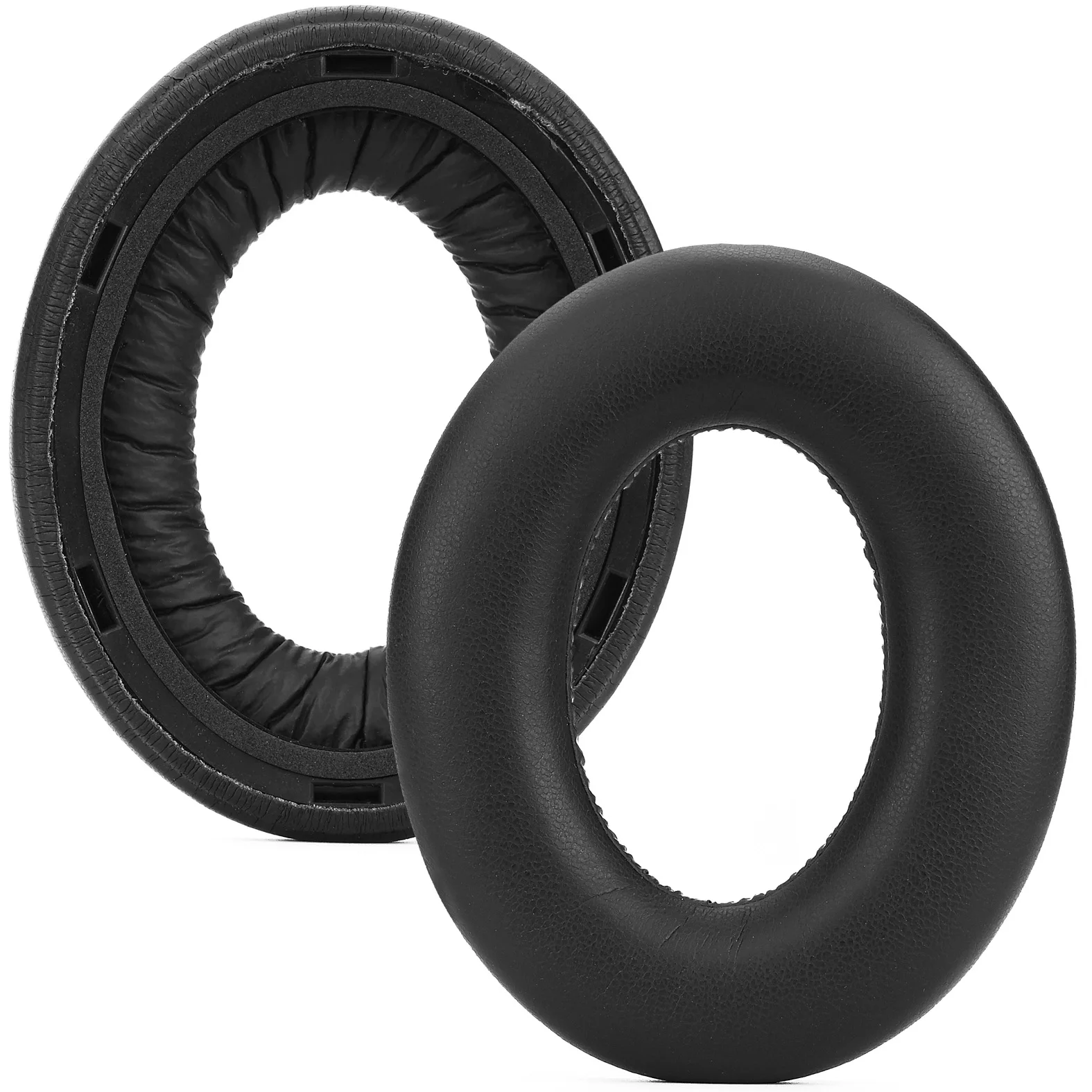 

Replacement Protein skin/lambskin memory foam Ear Pads With plastic buckle For Sennheiser HDB 630 Headset earmuffs repair parts