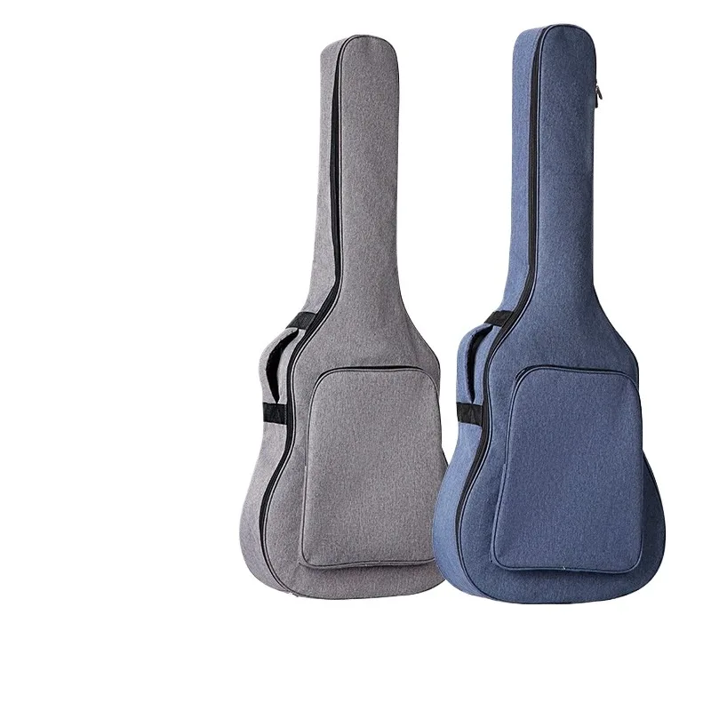 

41 Inch Acoustic Guitar Bag Waterproof Thickened Soft Case Adjustable Shoulder Straps Gig Bag for Classical Folk Guitar