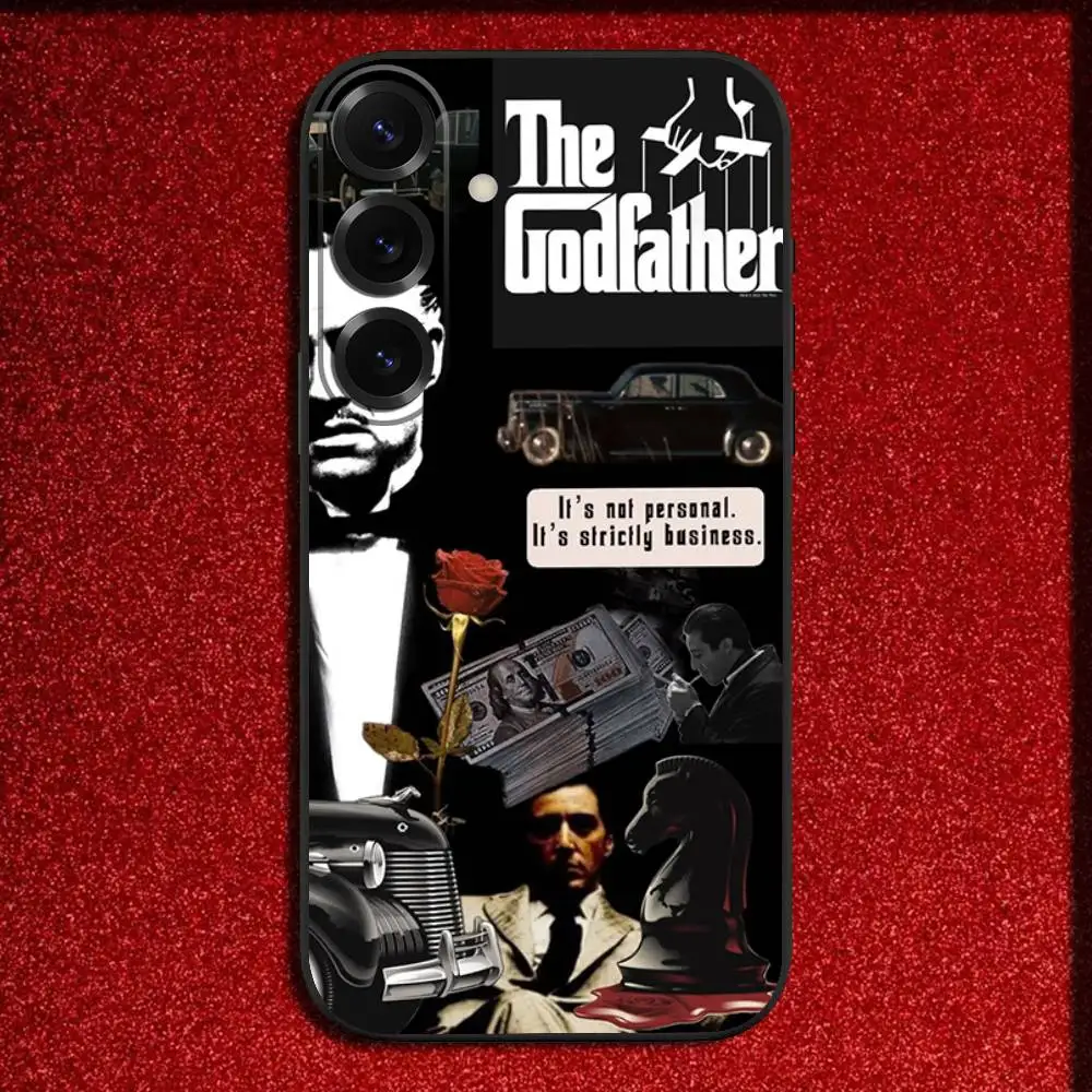 The G-Godfather Phone Case For Samsung S25,S24,S21,S22,S23,S30,Ultra,S20,Plus,Fe,Lite,5G Black Cover