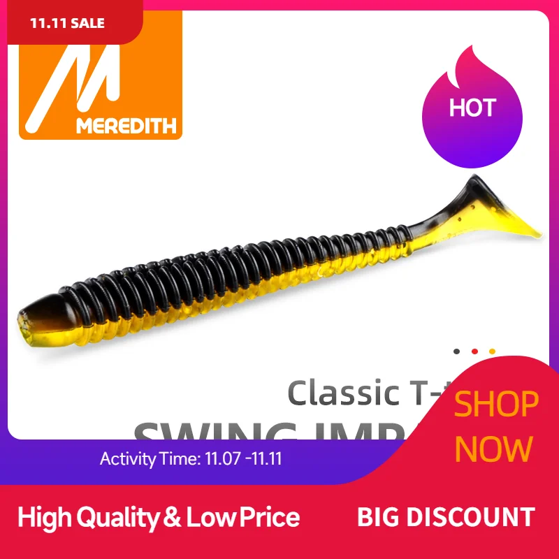 Impact Swing Soft Fishing Lures