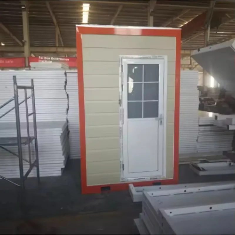 Portable Prefab Toilets Parks Modern Outdoor Public Steel Structure Mobile Shower Room Environmentally-Friendly Low-Cost