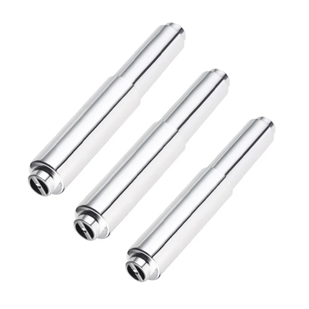 

Adjustable 110-165cm Paper Roll Shaft Core Zinc Alloy Tissue Roller Holder for Home Hotel Bathroom Towel Rack Organizer Durable