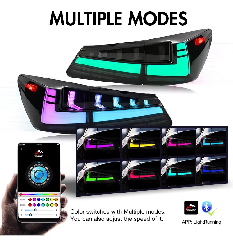 مبيعات المصنع مباشرة لملحقات السيارات للمصابيح الخلفية IS XE10 250 300 350LED