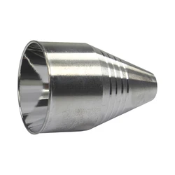 41mm (D) x 60mm (H) SMO Aluminum Reflector for 5050 LED Flashlight DIY Lamp Cup