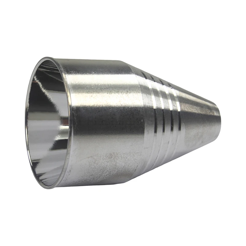 41mm (D) x 60mm (H) SMO aluminiowy odbłyśnik do latarki LED 5050 DIY kubek lampy