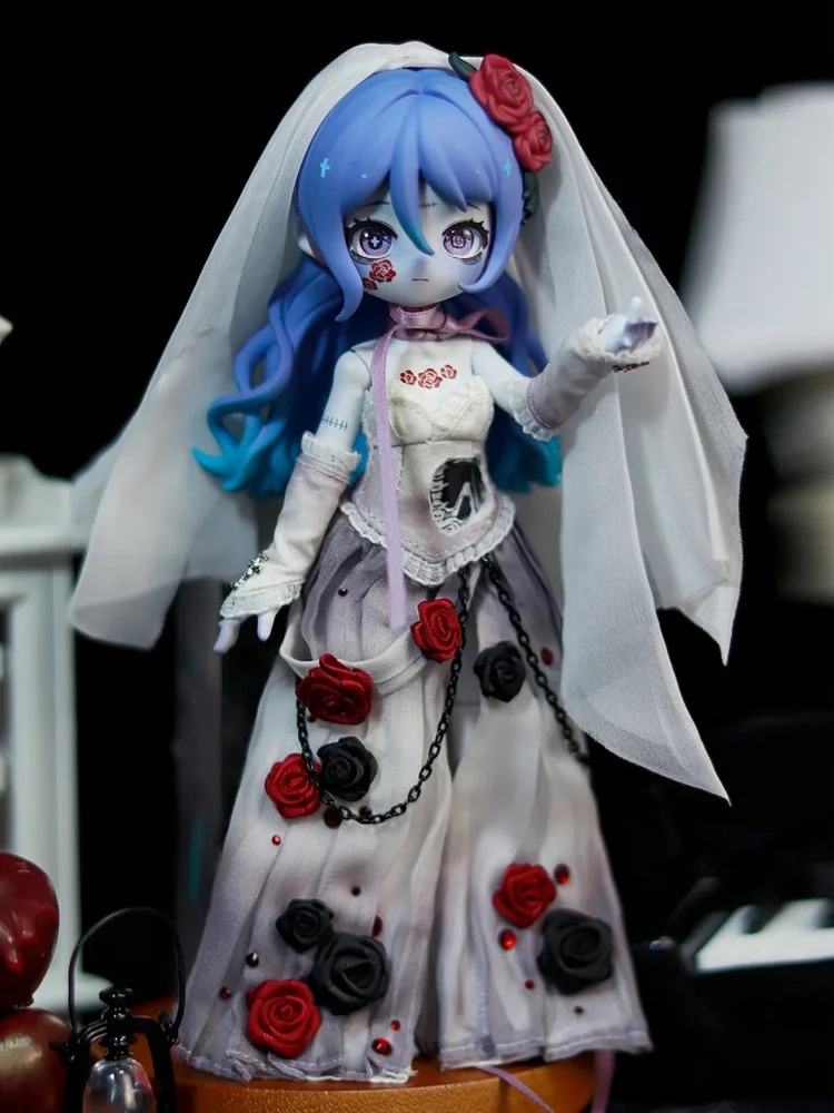 In Stock Nyssa Bizarre Nightmare Series 1/12 Bjd Blind Box Mystery Box Dolls Kawaii Action Anime Figure Toys Gift