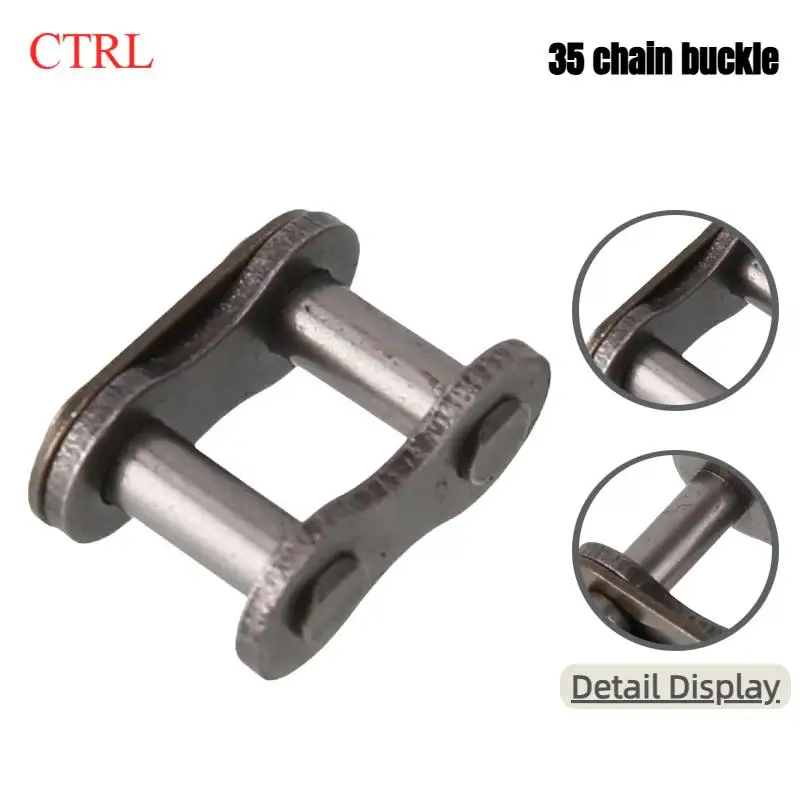 Industrial Transmission Single Row Short Pitch Roller Chain with Carbon Steel Full Buckle Chain Buckle