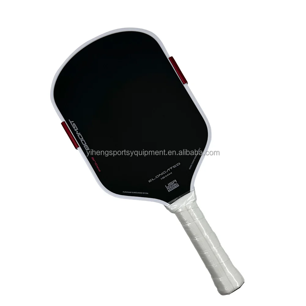 Customized Boom Core Full Foam Surrounded by EVA 16mm Thickness Toray T700 Carbon Fiber Pickleball Paddle Power Durable
