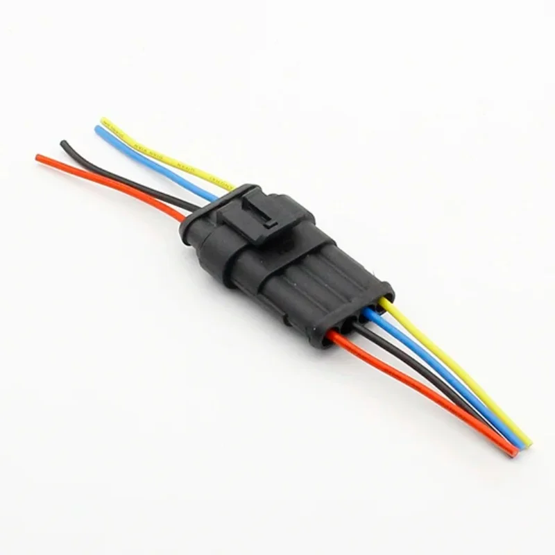 1Set 1 2 3 4 5 6 Manier 1P 2P 3P 4P 5P auto connector Mannelijke & Vrouwelijke Waterdichte Elektrische Connector Plug met kabel