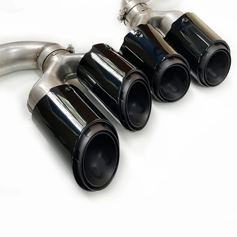 Suitable for  18-24 Cayenne four outlet tailpipe coupe tailpipe exhaust modification Tail throat exhaust pipe