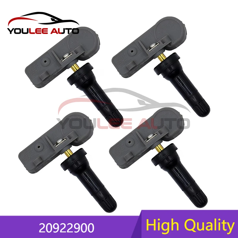 

1/4 шт. 20922900 22854866 12768826 Датчик давления в шинах TPMS для Buick Regal Cadillac ELR SRX Chevrolet Camaro Sonic GMC Terrain