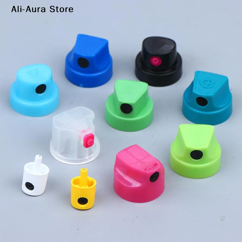 10Pcs Set Graffiti Cap Graffiti Nozzle Different Thickness Mixed Nozzles Painting Supplies Graffiti Accessories