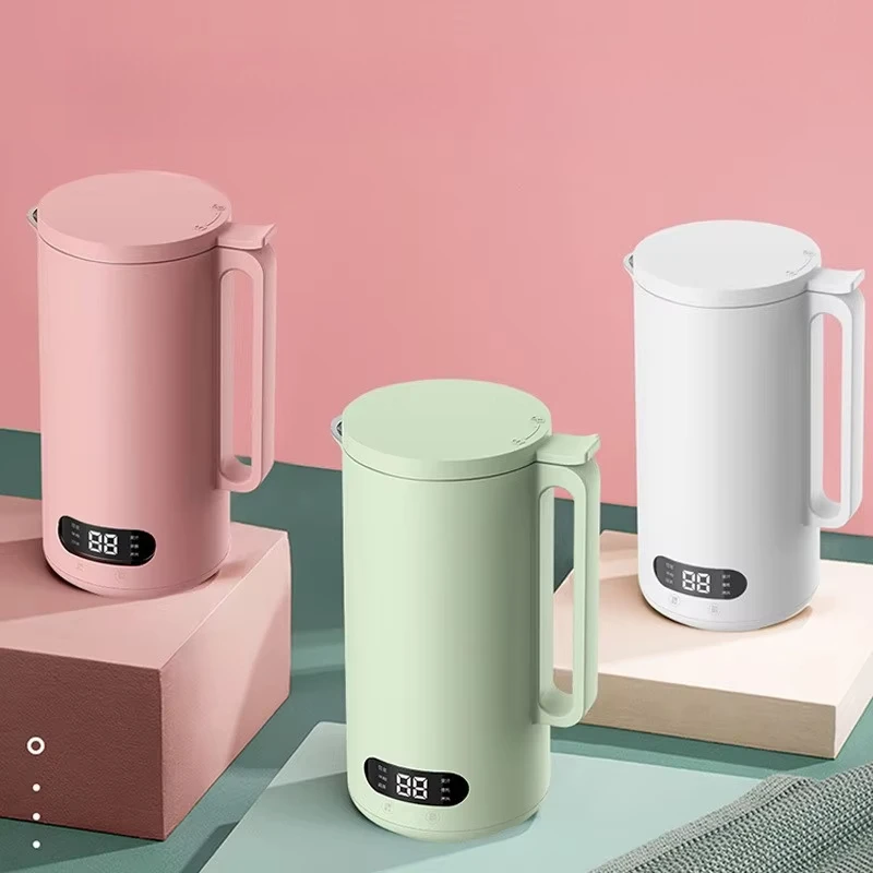 Mini wall breaker household soybean milk machine filter-free small heating low noise mixer multi-functional food processor
