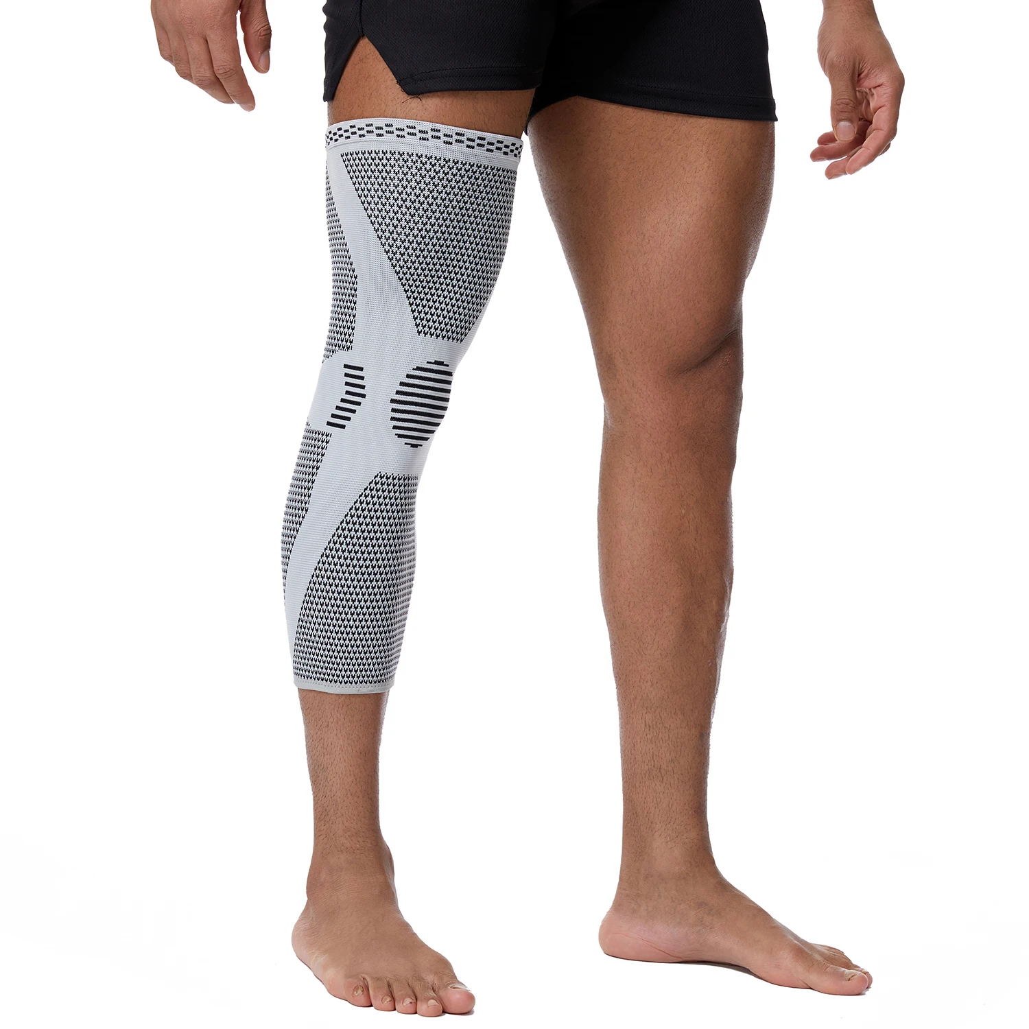 

1 piece of compressed knee support sleeve, elastic and breathable knee pad, support knee pad, gym sports protector, basketball a