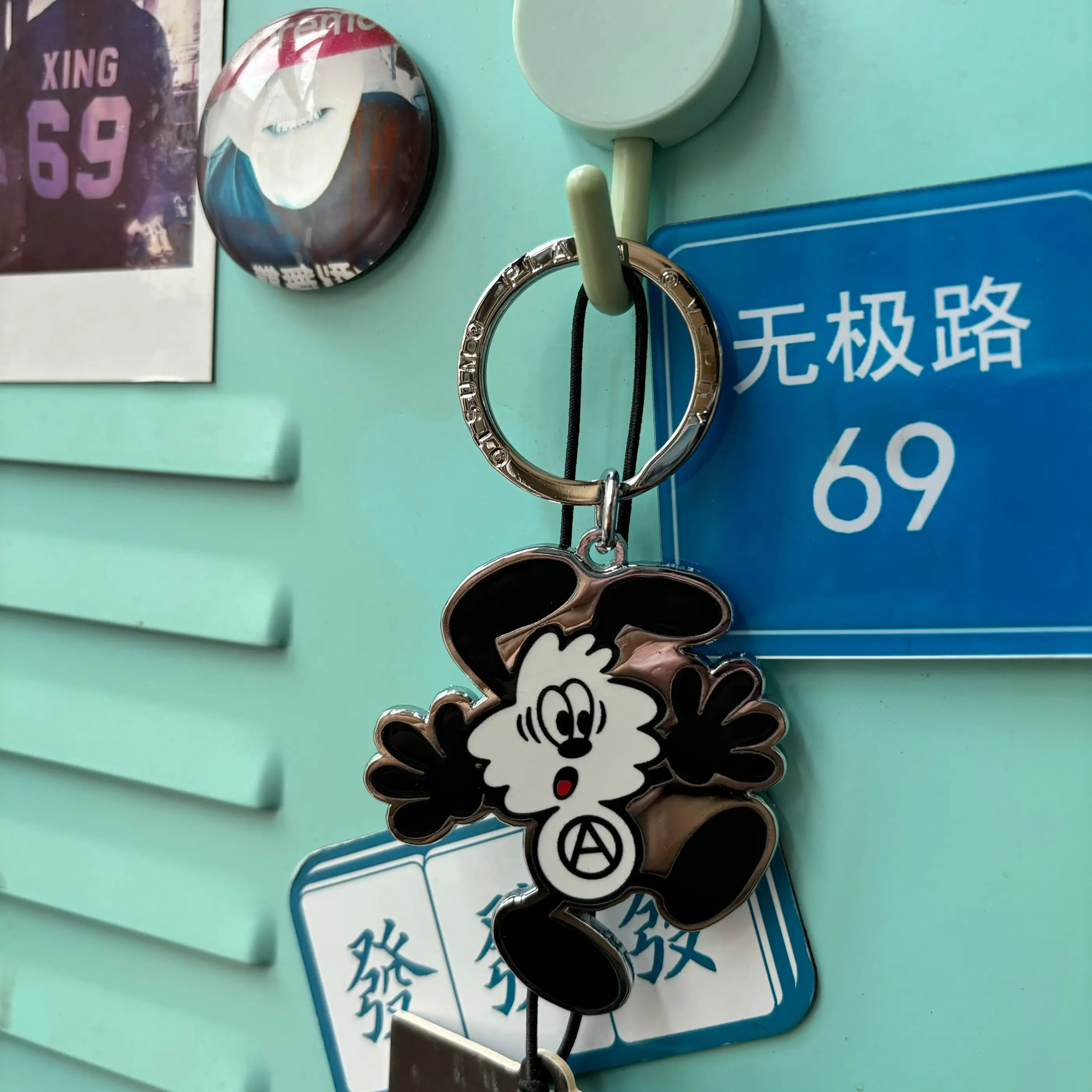 

Подвеска OTSUMO PLAZA KEYCHARM, лимитированная модель человеческого производства, дизайн VISTY VERDY, стильный аксессуар-брелок