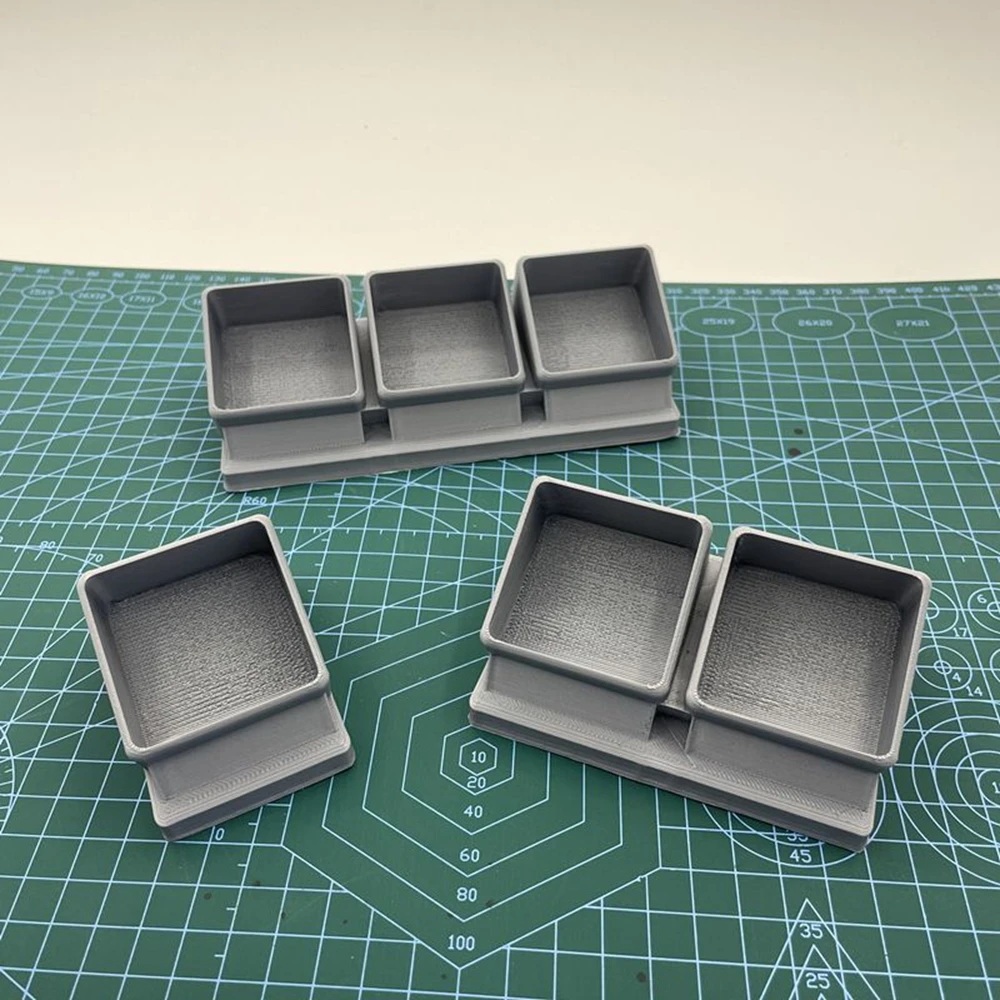 Plastic Cement Glue Pot Bottle 40ml Holder Extra Thin Model Kit Organizer Panel Line Bottle Stand Paint & Glue Stand Rack
