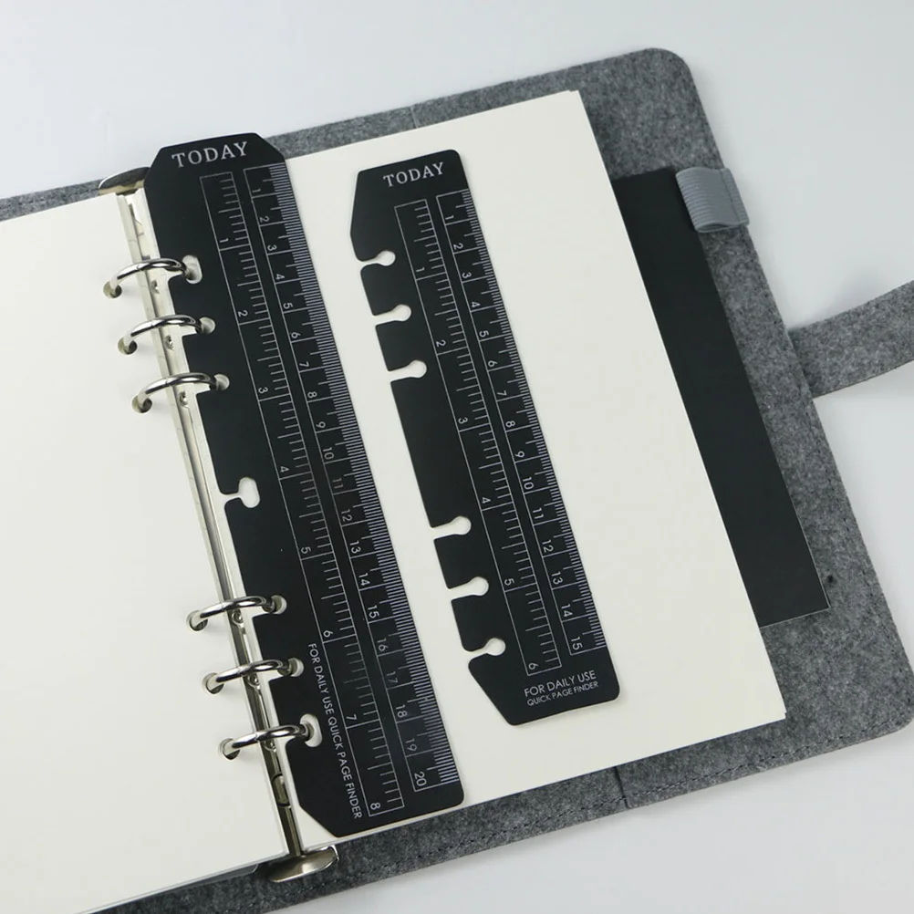 

18Pcs Bookmark Rulers Creative Plastic Multi-Function Portable Page Markers Household Planner Supply Book Accessories