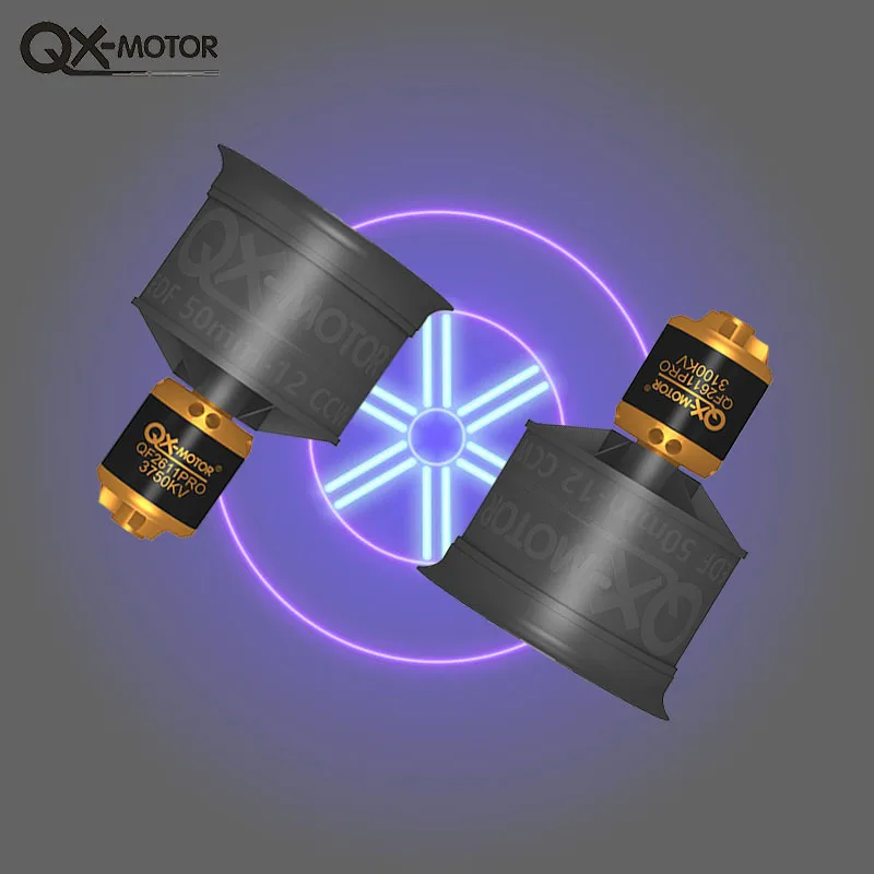 

QF2611PRO Upgraded 50mm Ducted Set Fan Model Airplane EDF