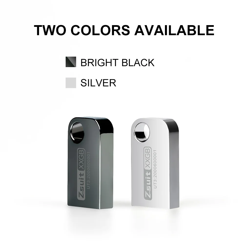 1 pcs Metal USB Flash Drive USB 2.0 4GB 16GB USB Memory 128GB Pendrive 32GB U-Disk