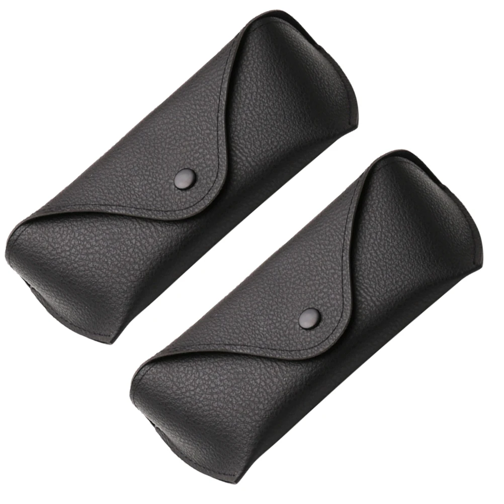 

2Pcs Glasses Oxford Cloth Glasses Case Soft Slim Travel Eyewear Protective Storage Box Cover Holder