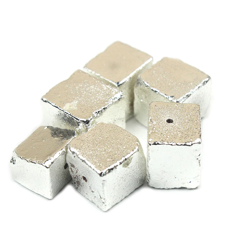 Natural Stone High Density Chalcopyrite Healing Cube Quartz Ore Pyrite Gems Mineral Specimen Decoration Loose Beads
