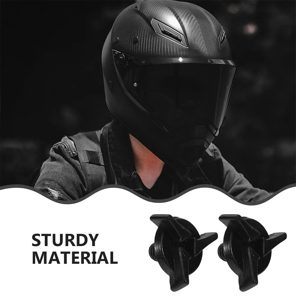 20 szt. Śrubki do szyberdachu motocyklowego, czarne, uniwersalne, plastikowe, zestaw zamienny, elementy mocujące szyberdachu, akcesoria motocyklowe