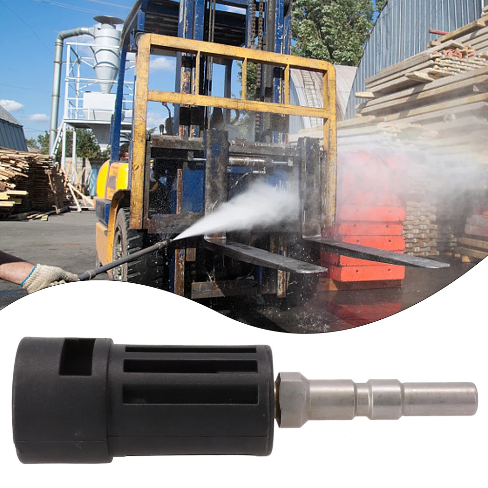 バヨネットアダプターはステンレス鋼製で、最大160バールの圧力で作られ、洗浄効率を高めます。