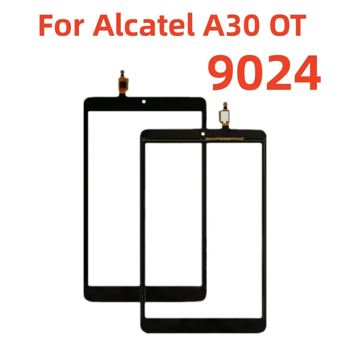 

For Alcatel A30 OT 9024 9024W 9024A 9024X 9024D 8 inch Touch Screen Glass Outer Panel Replace Parts