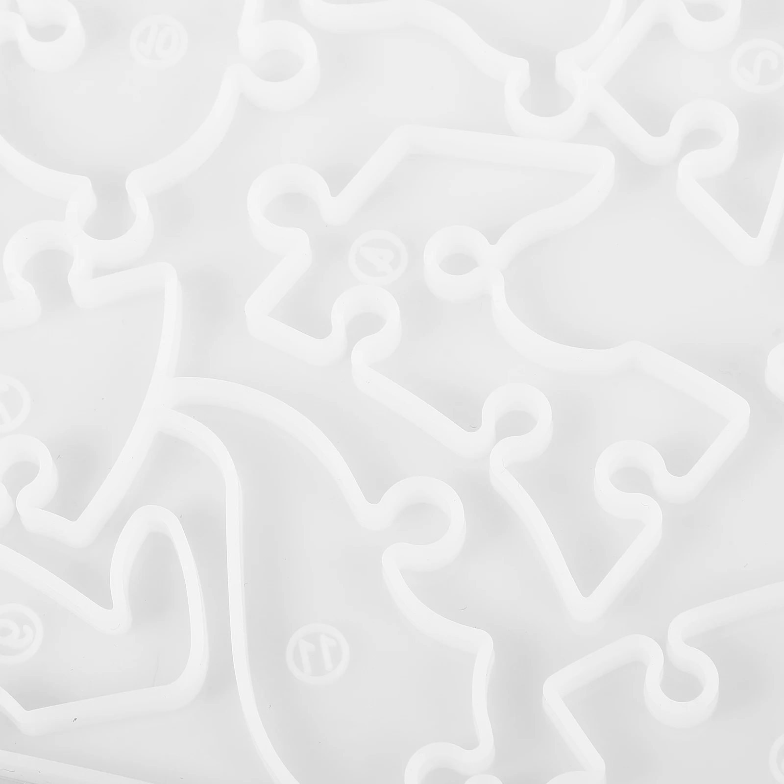 

Puzzle Diy Silicone Mold For Crafts Durable Flexible Epoxy Puzzle Mold Gift Decoration Handmade Casting Mould