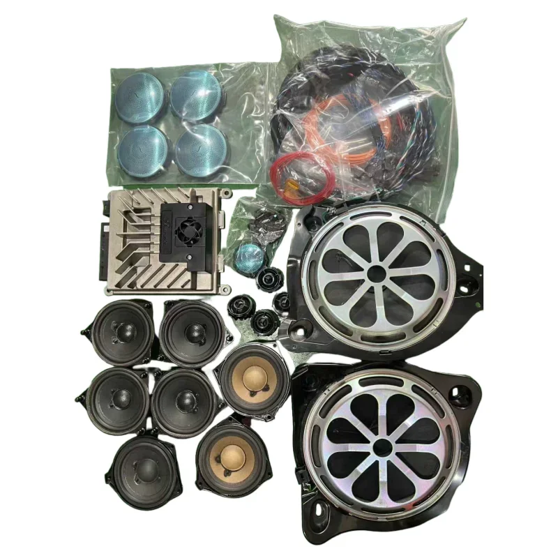 High-quality for Universal Snail Car Horn Woofer Design ABS Material for  C-Class W205 Car Audio Upgrade