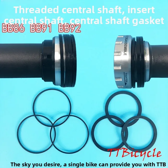 

Pr Fit SRAM Bot Braet Bearing GXP Teaded Bike Axle BB7 86 BB92 BB9 Bicycle Cycling Equipment Accories